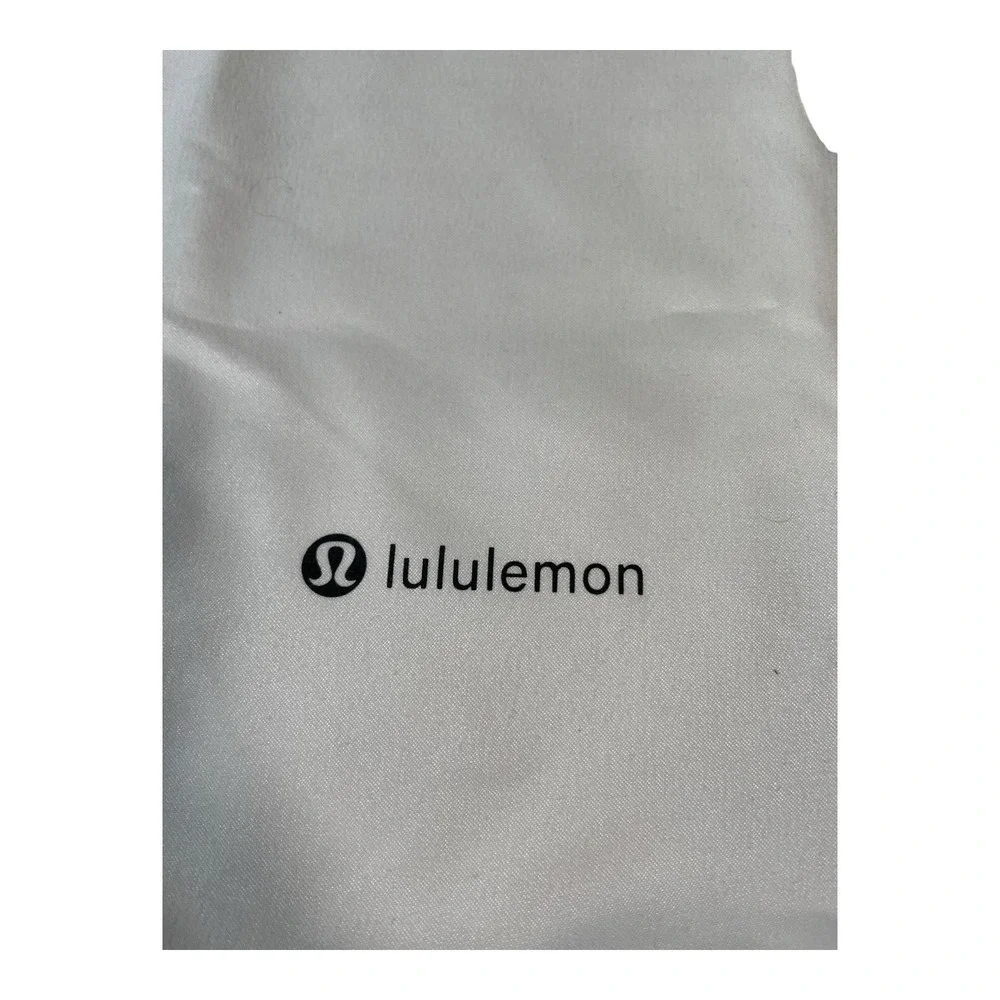 Lululemon Cactus Leather Shoulder Bag 8L Black With Gold Hardware & Dust Bag - Picture 12 of 16